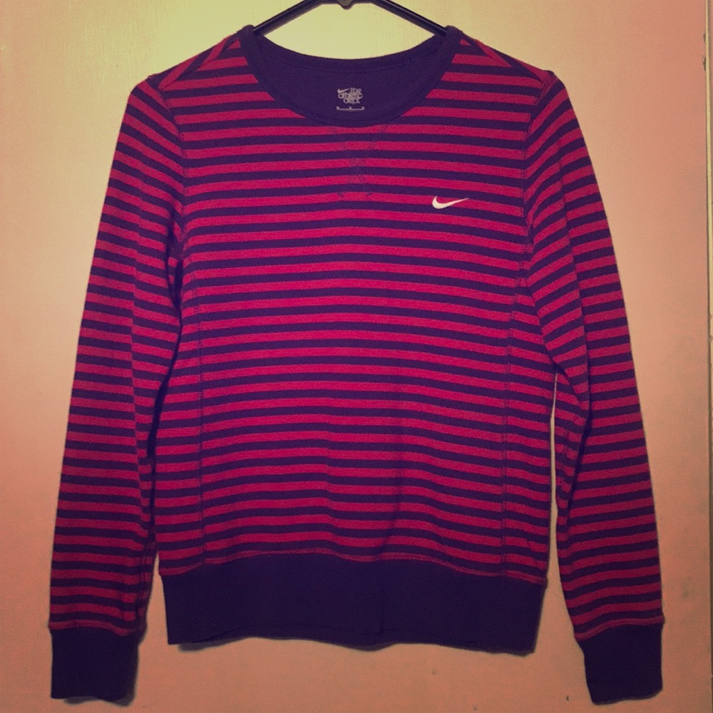 *SOLD*Pink & Purple Nike Sweatshirt